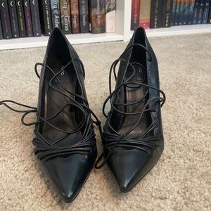 ALDO lace up pumps